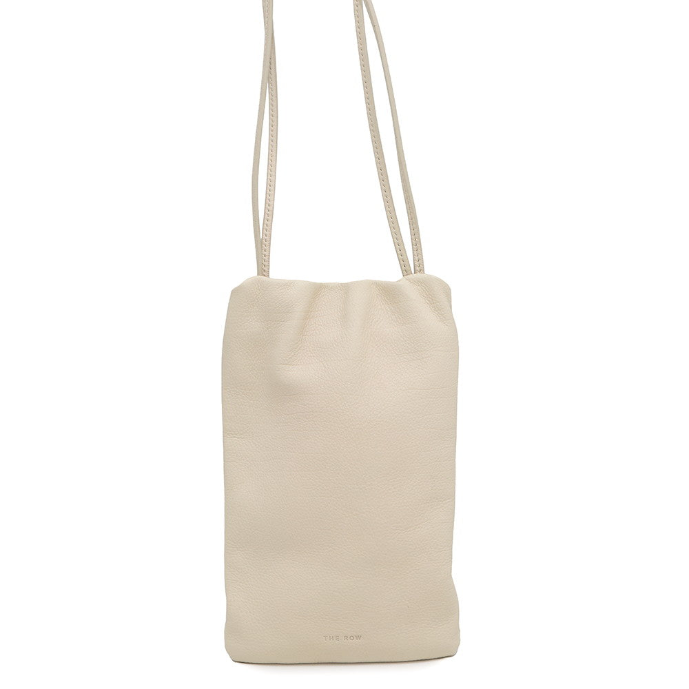 The Row Birth Phone Shoulder Bag IvoryW1418 Leather