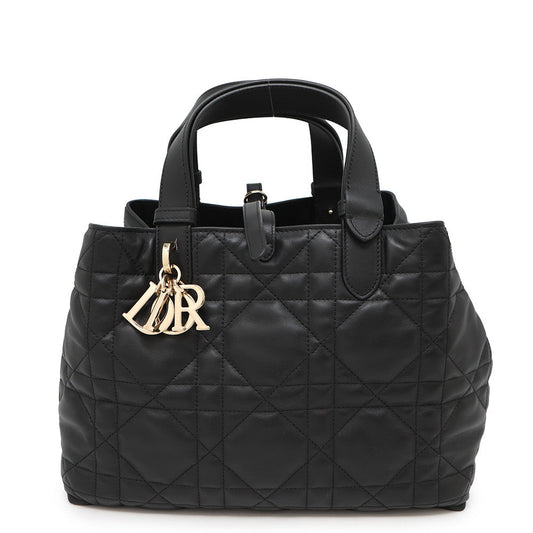 Dior To Jules Macrocannage BlackM2821OSHJ Calf Leather Size Medium