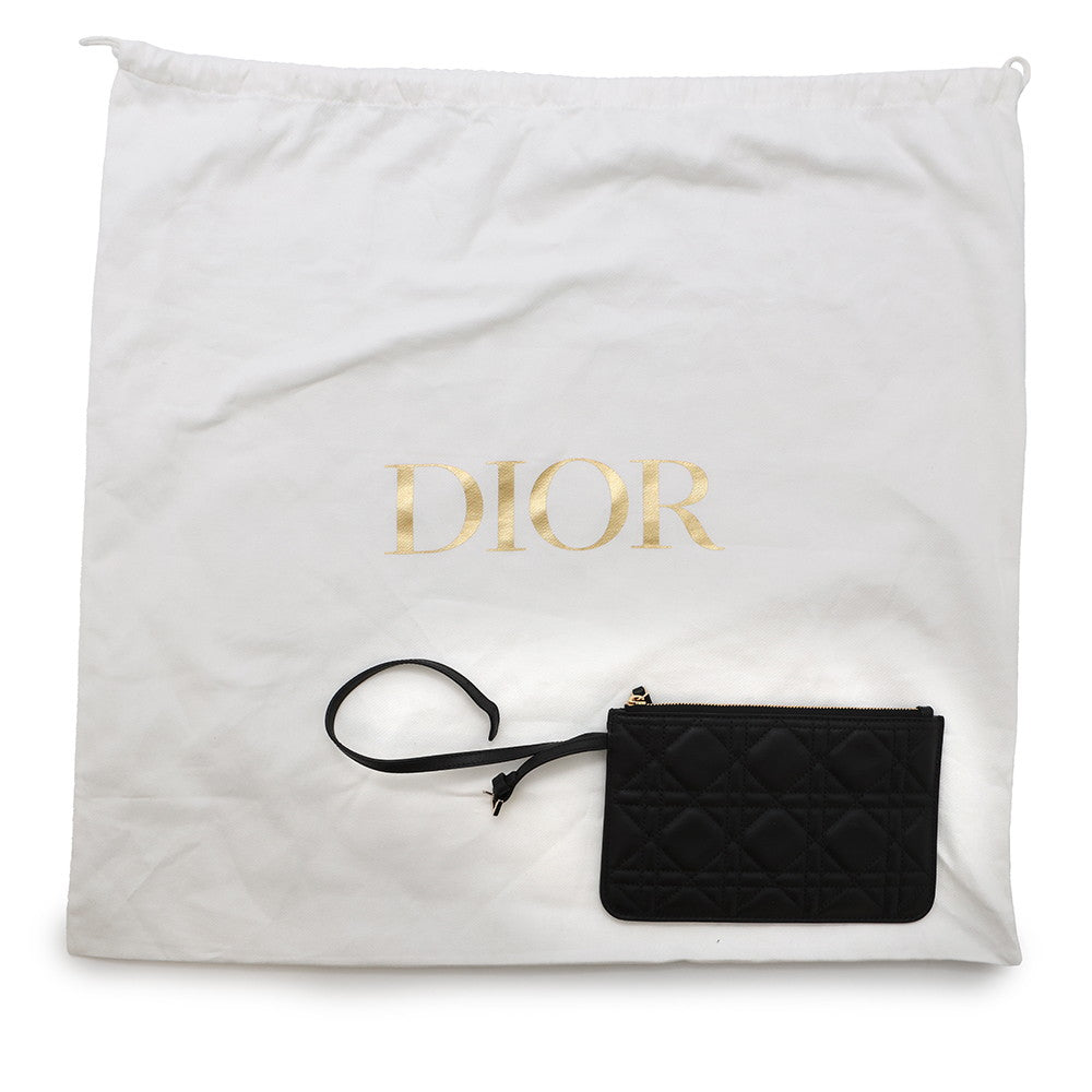 Dior To Jules Macrocannage BlackM2821OSHJ Calf Leather Size Medium