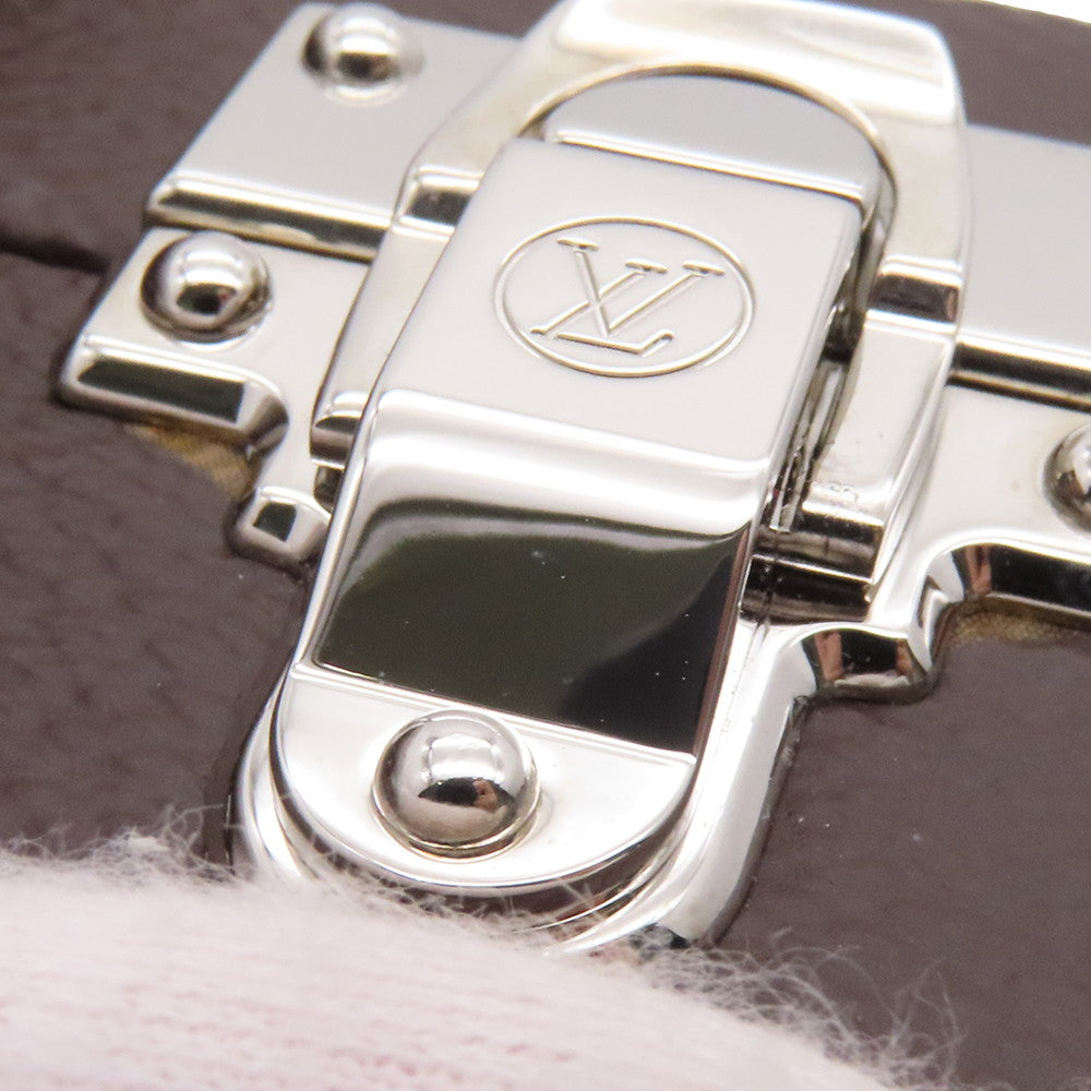 LOUIS VUITTON Wallet trunk NoirM20250 Monogram Macassar Canvas