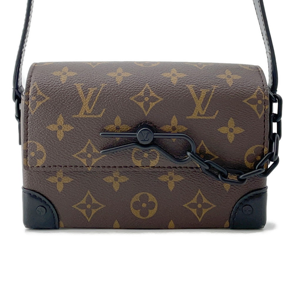 LOUIS VUITTON Steamer Wearable Wallet BlackM83613 Monogram Macassar Canvas