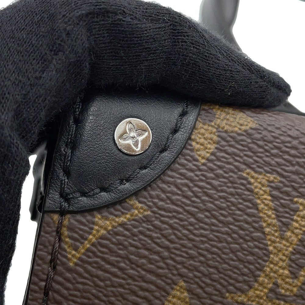 LOUIS VUITTON Steamer Wearable Wallet BlackM83613 Monogram Macassar Canvas