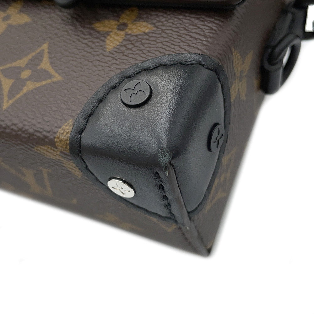 LOUIS VUITTON Steamer Wearable Wallet BlackM83613 Monogram Macassar Canvas