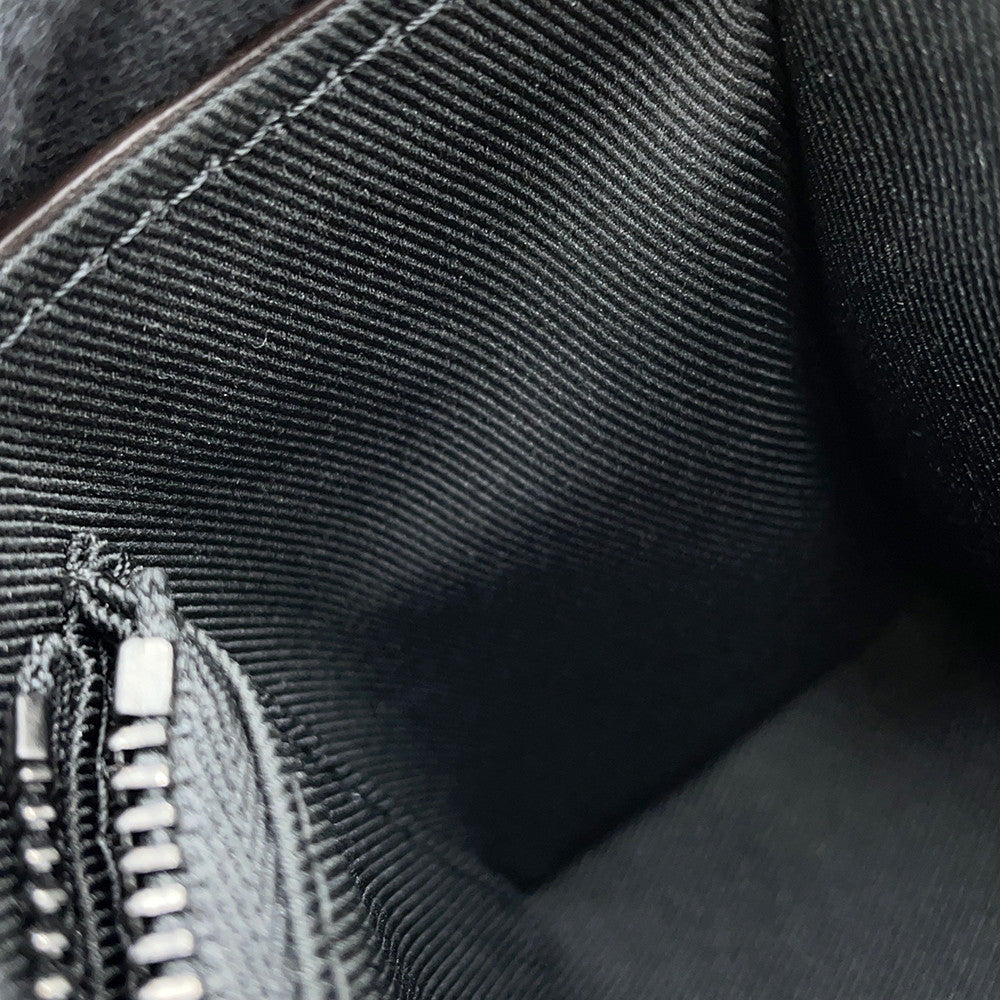 LOUIS VUITTON Steamer Wearable Wallet BlackM83613 Monogram Macassar Canvas