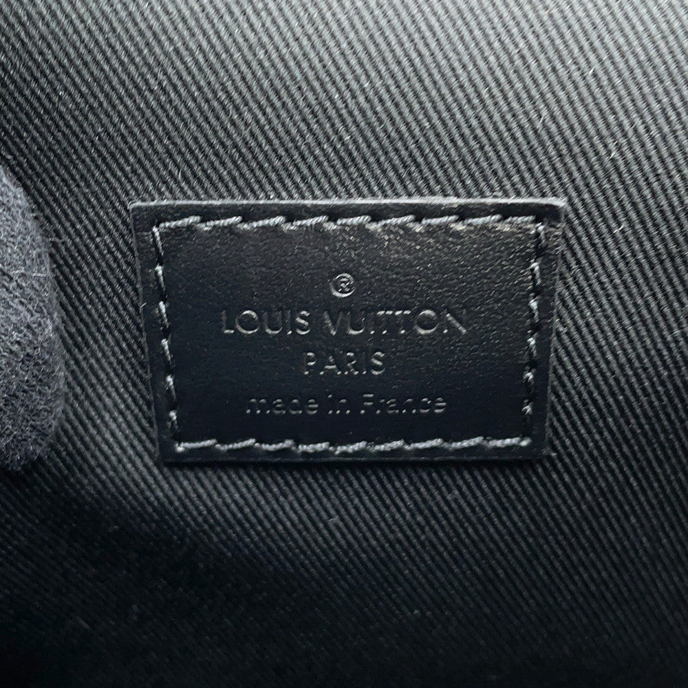 LOUIS VUITTON Steamer Wearable Wallet BlackM83613 Monogram Macassar Canvas