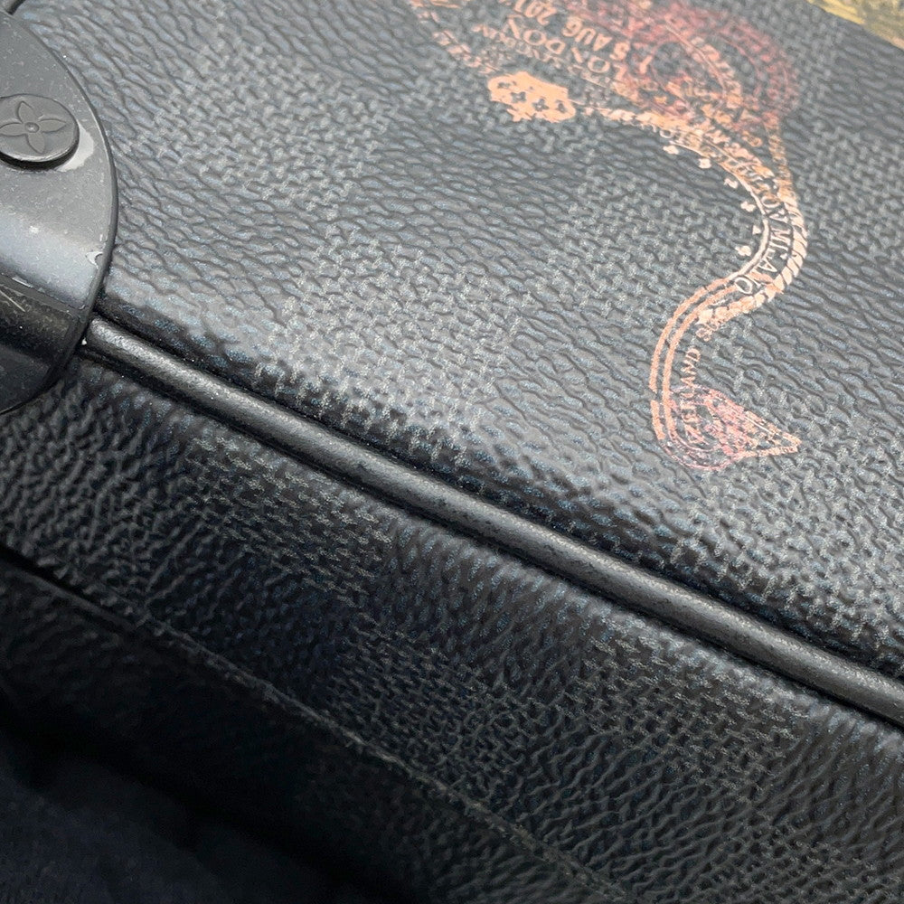 LOUIS VUITTON Soft Trunk Shoulder Bag NoirN45278 Damier Graphite Stamp Size Mini