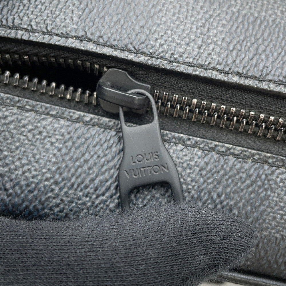 LOUIS VUITTON Soft Trunk Shoulder Bag NoirN45278 Damier Graphite Stamp Size Mini