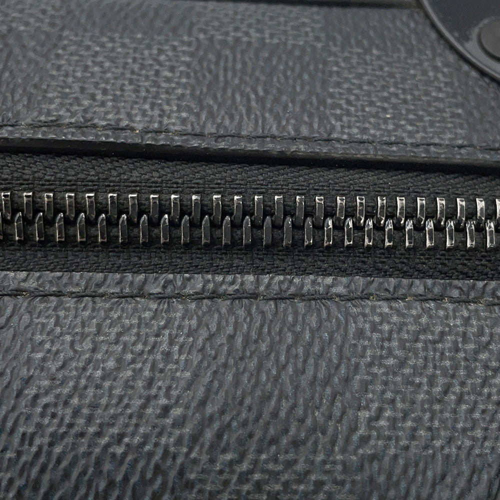 LOUIS VUITTON Soft Trunk Shoulder Bag NoirN45278 Damier Graphite Stamp Size Mini