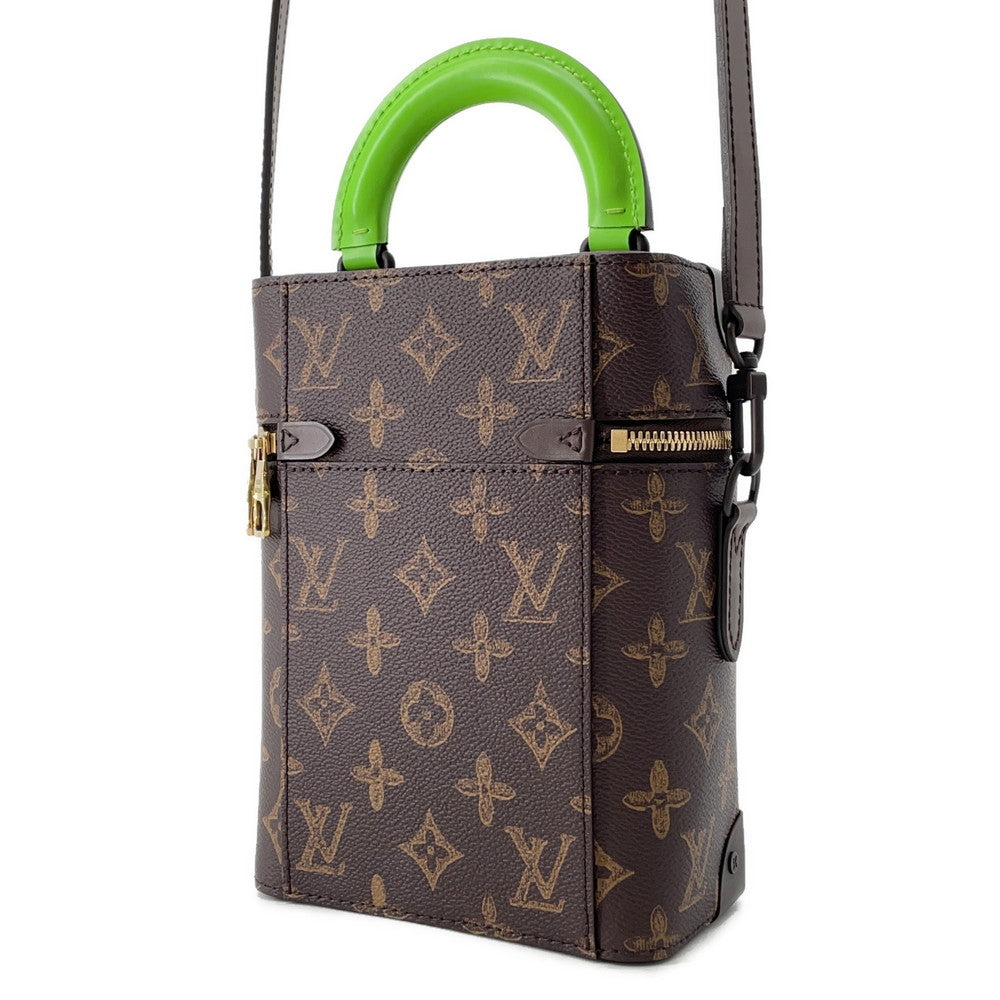 LOUIS VUITTON Vertical Box Trunk GreenM59664 Monogram