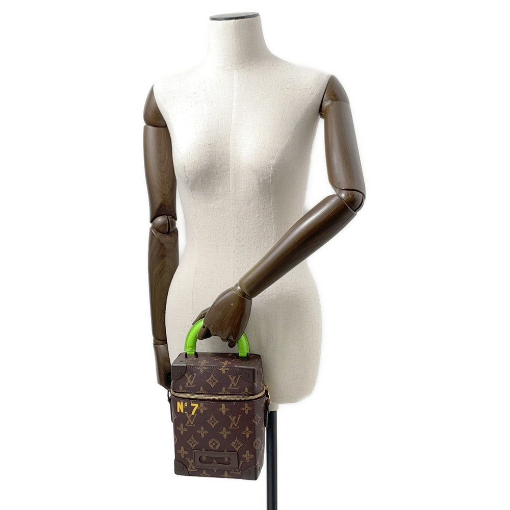 LOUIS VUITTON Vertical Box Trunk GreenM59664 Monogram