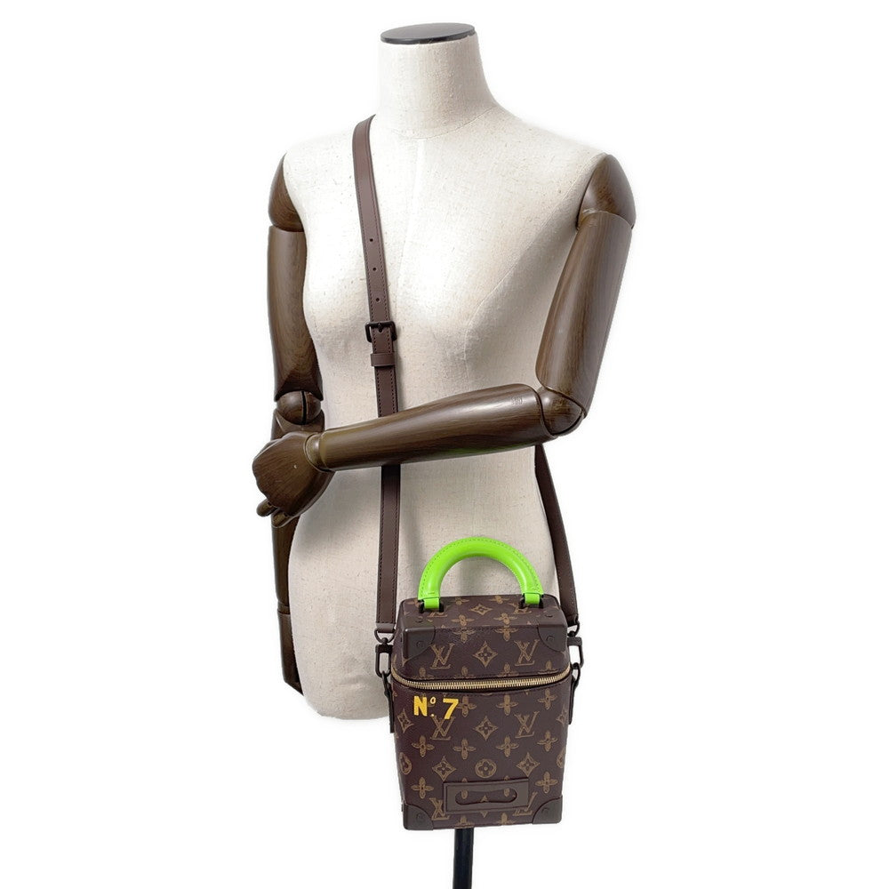 LOUIS VUITTON Vertical Box Trunk GreenM59664 Monogram