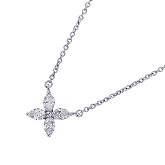 TIFFANY&Co. Victoria Pendant Size Small60011941 Pt950