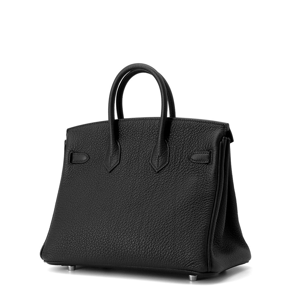 HERMES Birkin Black Togo Leather Size 25
