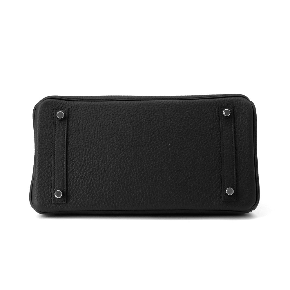 HERMES Birkin Black Togo Leather Size 30