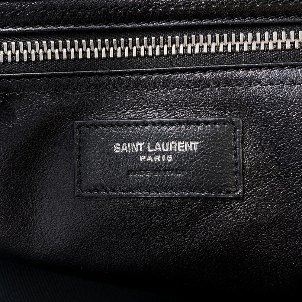 SAINT LAURENT PARIS Rive Gauche Tote Bag Black707651 Leather
