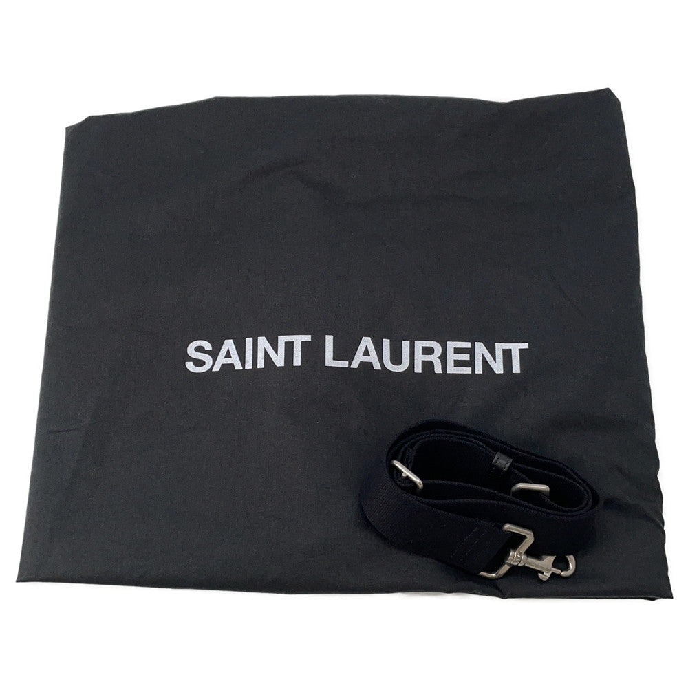SAINT LAURENT PARIS Rive Gauche Tote Bag Black707651 Leather