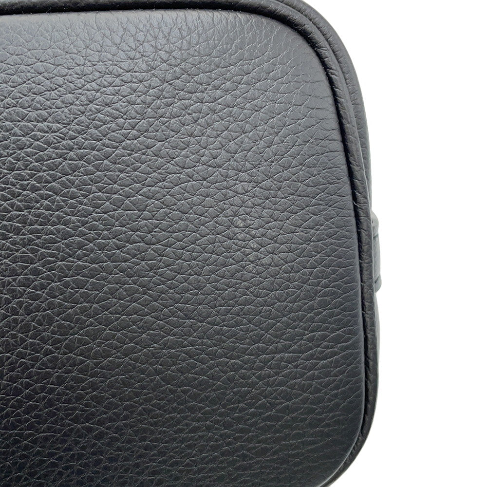 LOUIS VUITTON Padlock & Walk BlackM24006 Grained Calf Leather