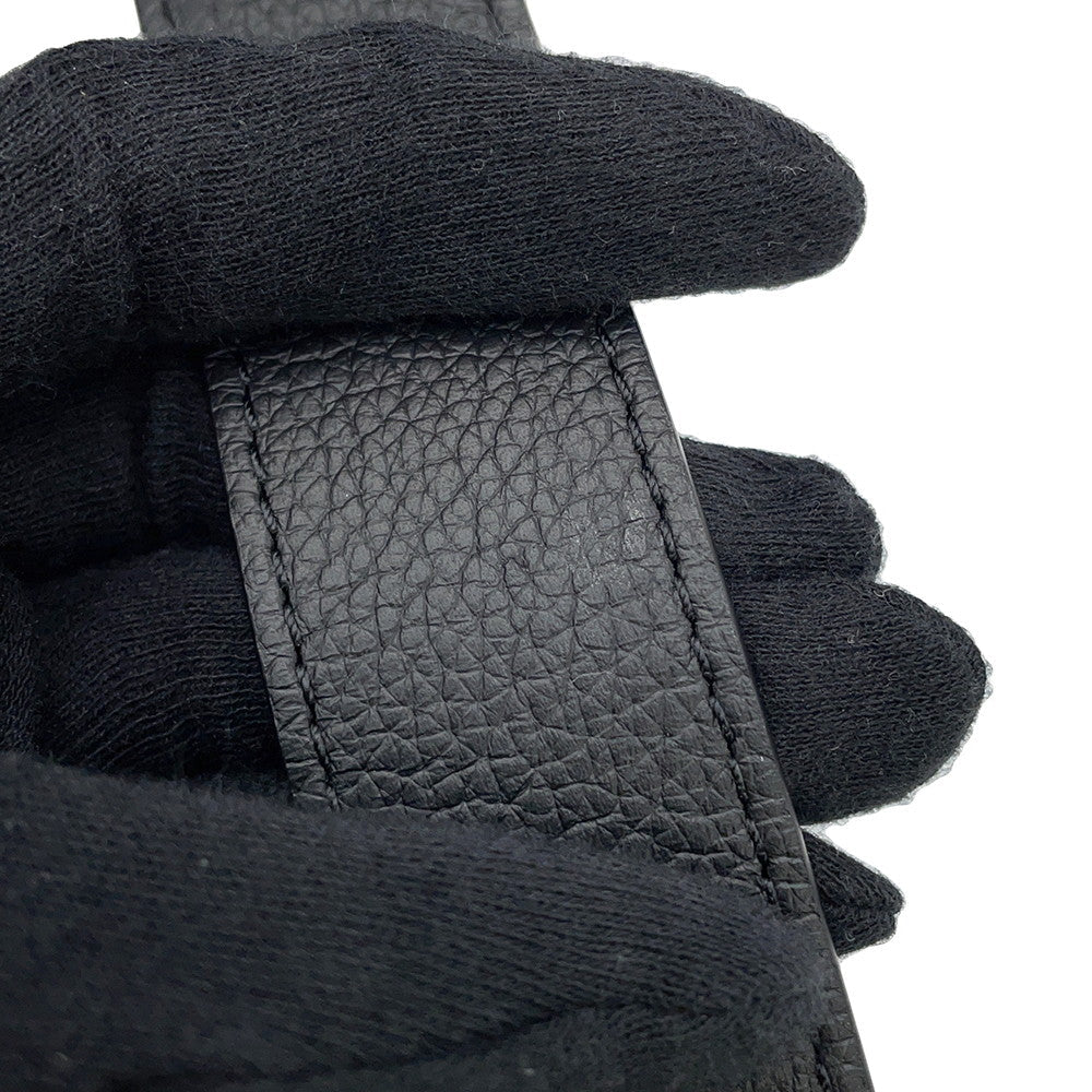 LOUIS VUITTON Padlock & Walk BlackM24006 Grained Calf Leather