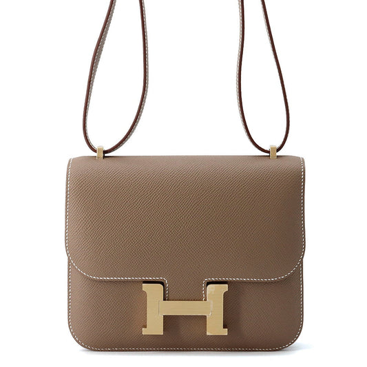 HERMES Constance3 Miroir Etoupe Epsom Size Mini