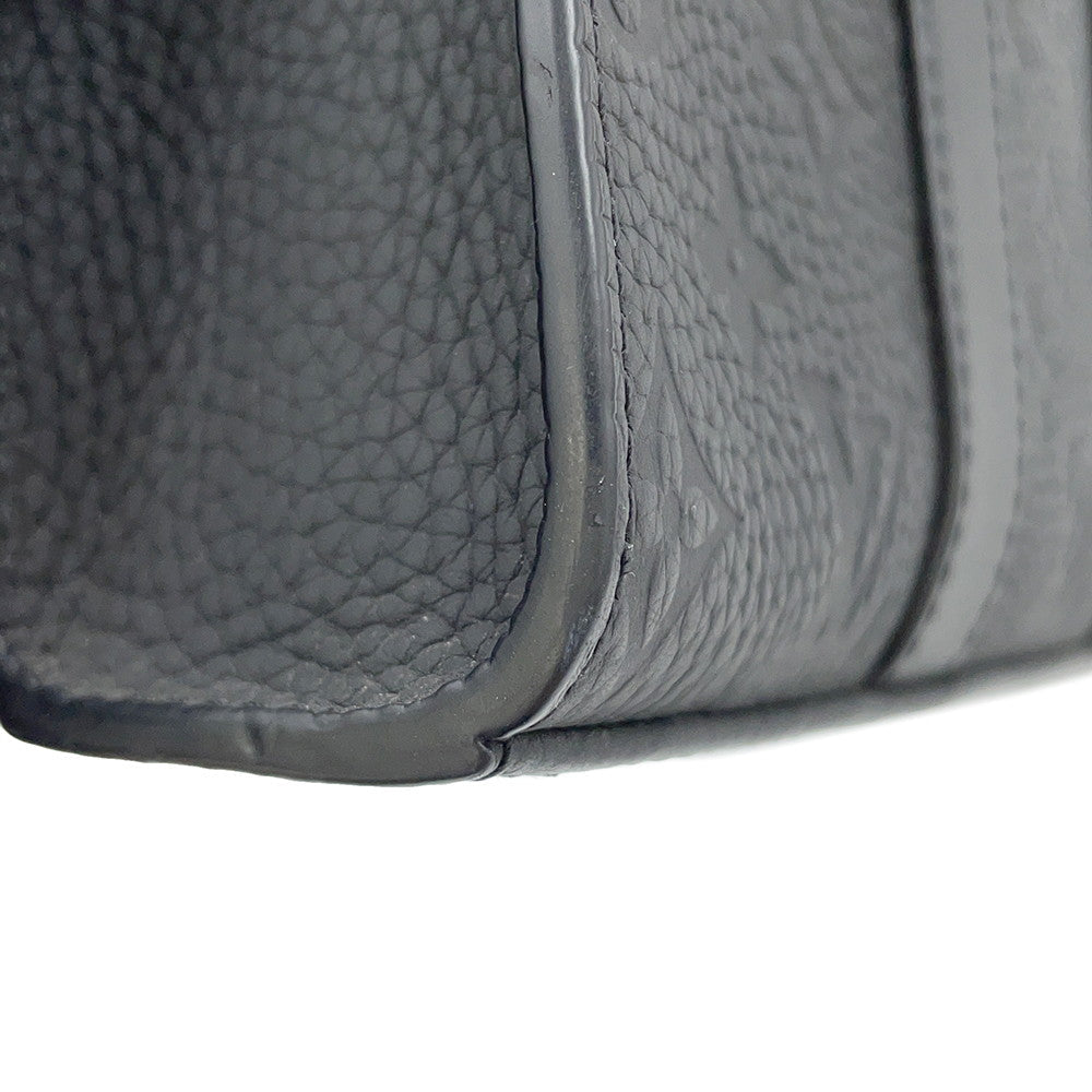 LOUIS VUITTON Sac Plat NoirM21884 Monogram・Taurillon