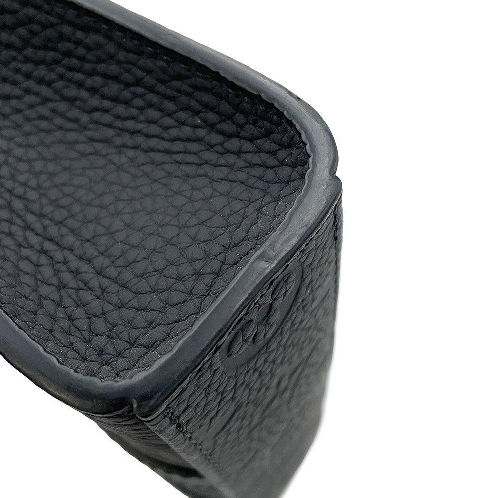 LOUIS VUITTON Sac Plat NoirM21884 Monogram・Taurillon