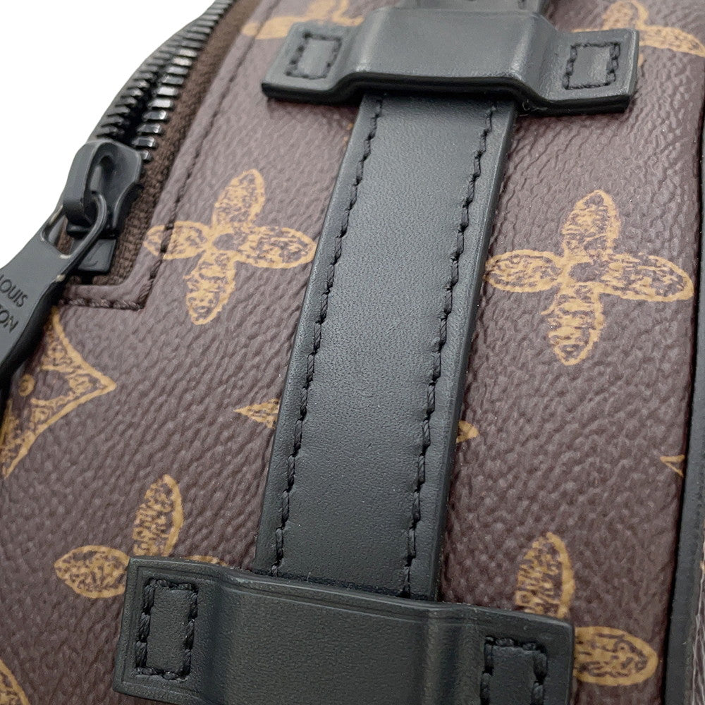 LOUIS VUITTON wheel box NoirM59706 Monogram