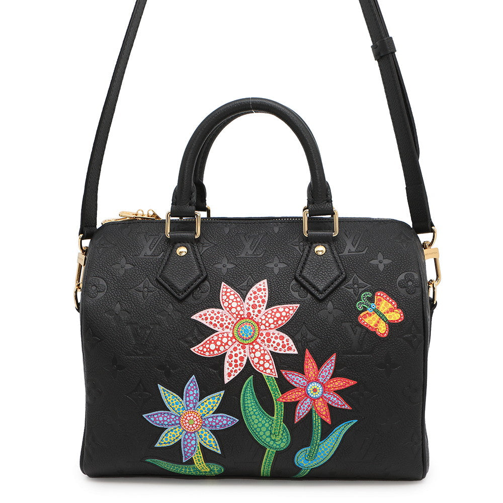 LOUIS VUITTON LVxYK Speedy Bandouliere NoirM46415 Monogram Empreinte Size 25