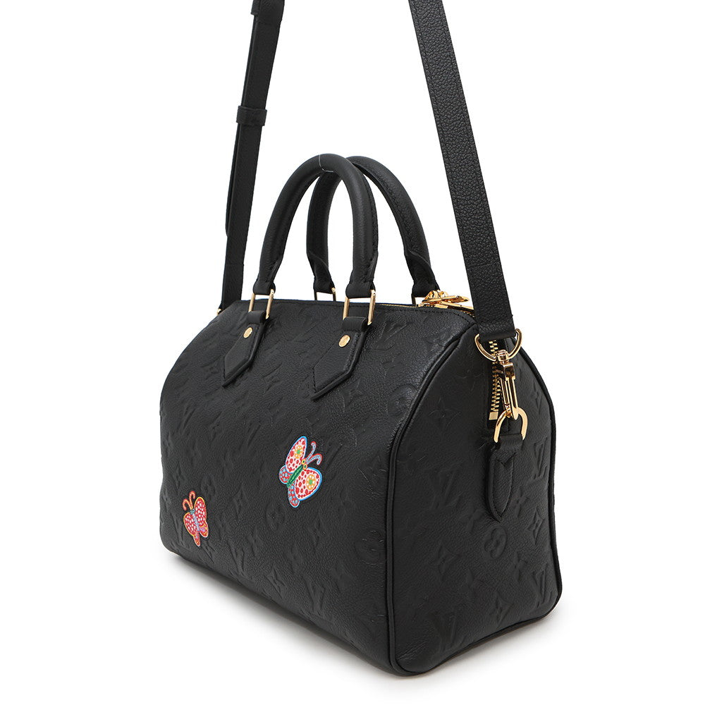 LOUIS VUITTON LVxYK Speedy Bandouliere NoirM46415 Monogram Empreinte Size 25