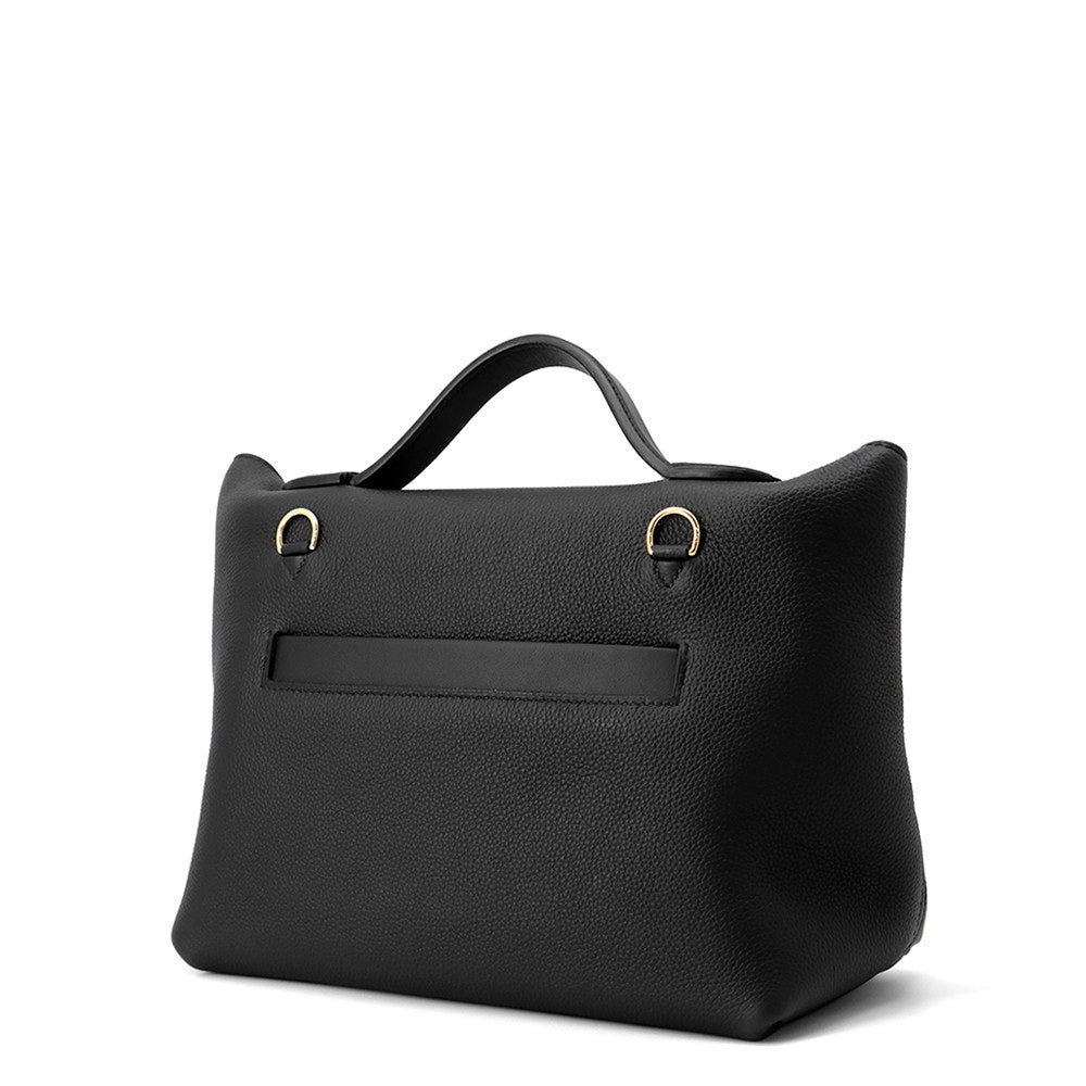 HERMES Sac Van Quatre Black Togo Leather Swift Leather Size 29