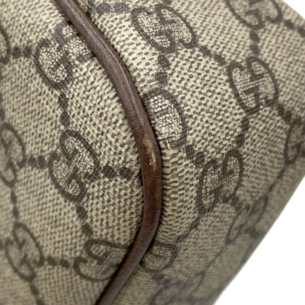 GUCCI GG Supreme Ophidia  Shoulder Bag Beige735132 PVC Leather Size Small