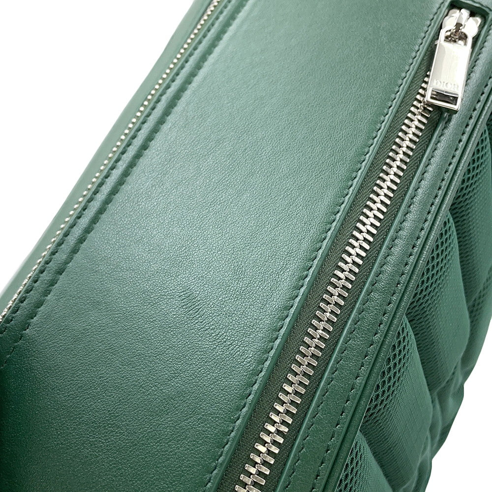 Dior Oblique World Tour Sling Bag Green1ESME143CLP Leather Fabric