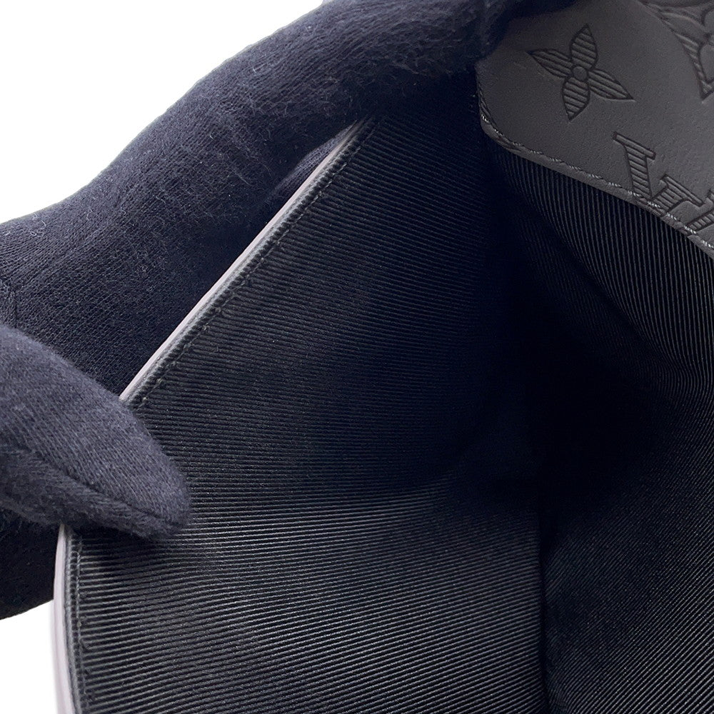 LOUIS VUITTON Duo messenger GrayM46104 Monogram Shadow