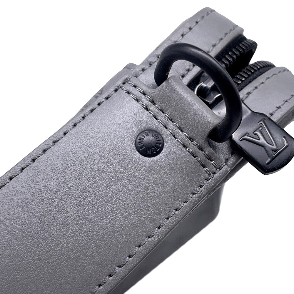 LOUIS VUITTON Duo messenger GrayM46104 Monogram Shadow
