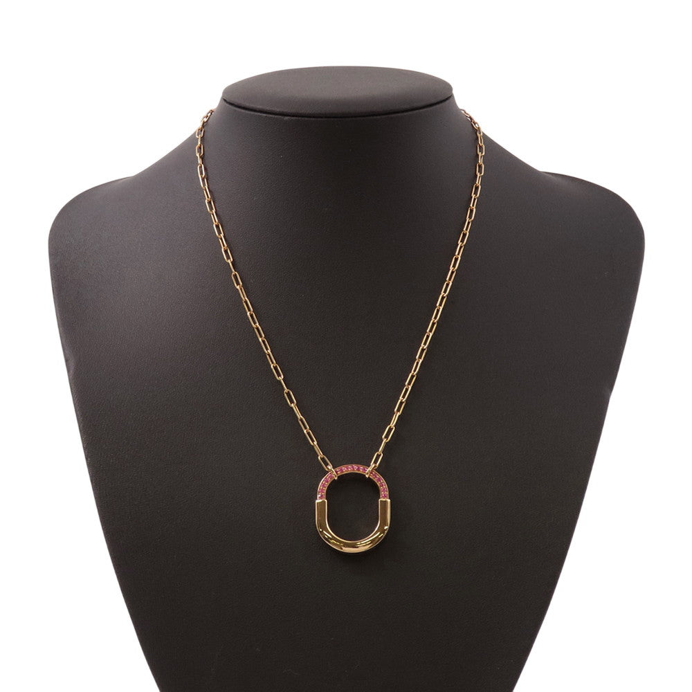 TIFFANY&Co. Padlock Pendant Size Medium73965950 18K Pink Gold