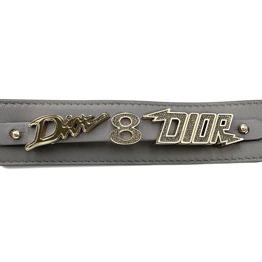 Dior Lady Dior My ABCDior GrayM05380CAL Lambskin Size Small