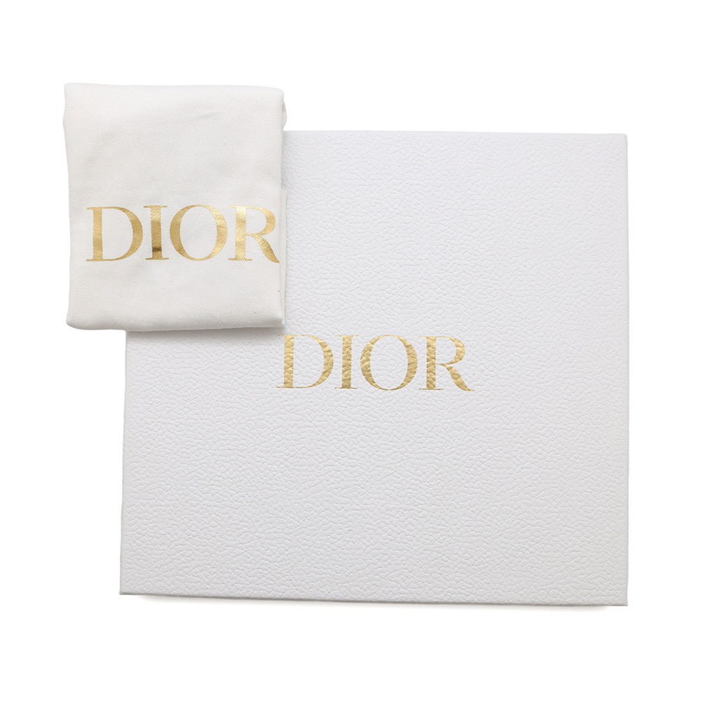 Dior Diorstar Hobo Bag Macrocannage Crinkled BlackS3202UNIO Calf Leather