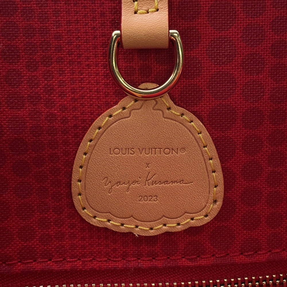 LOUIS VUITTON LVxYK Onthego RedM46379 Monogram Painted Dot Size MM