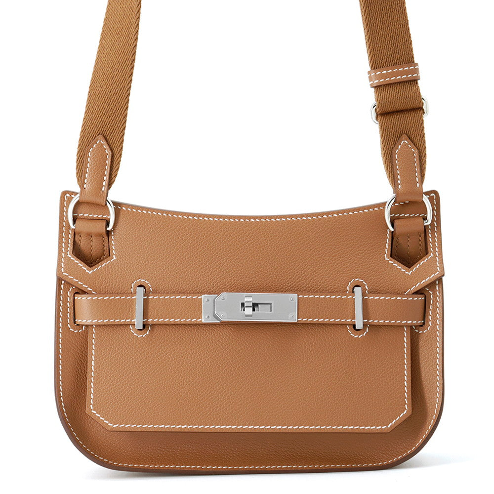 HERMES Jypsiere Gold Evercolor Size Mini