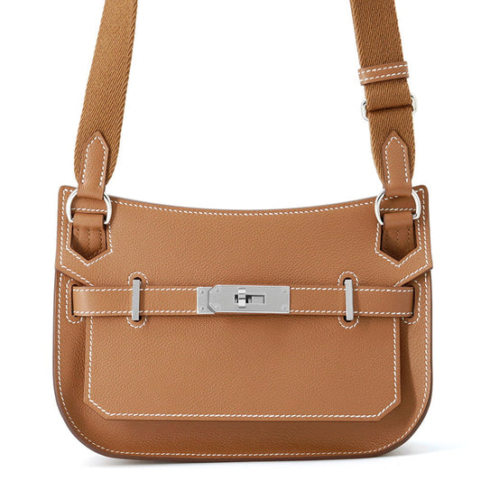 HERMES Jypsiere Gold Evercolor Size Mini