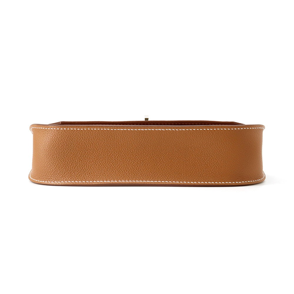 HERMES Jypsiere Gold Evercolor Size Mini
