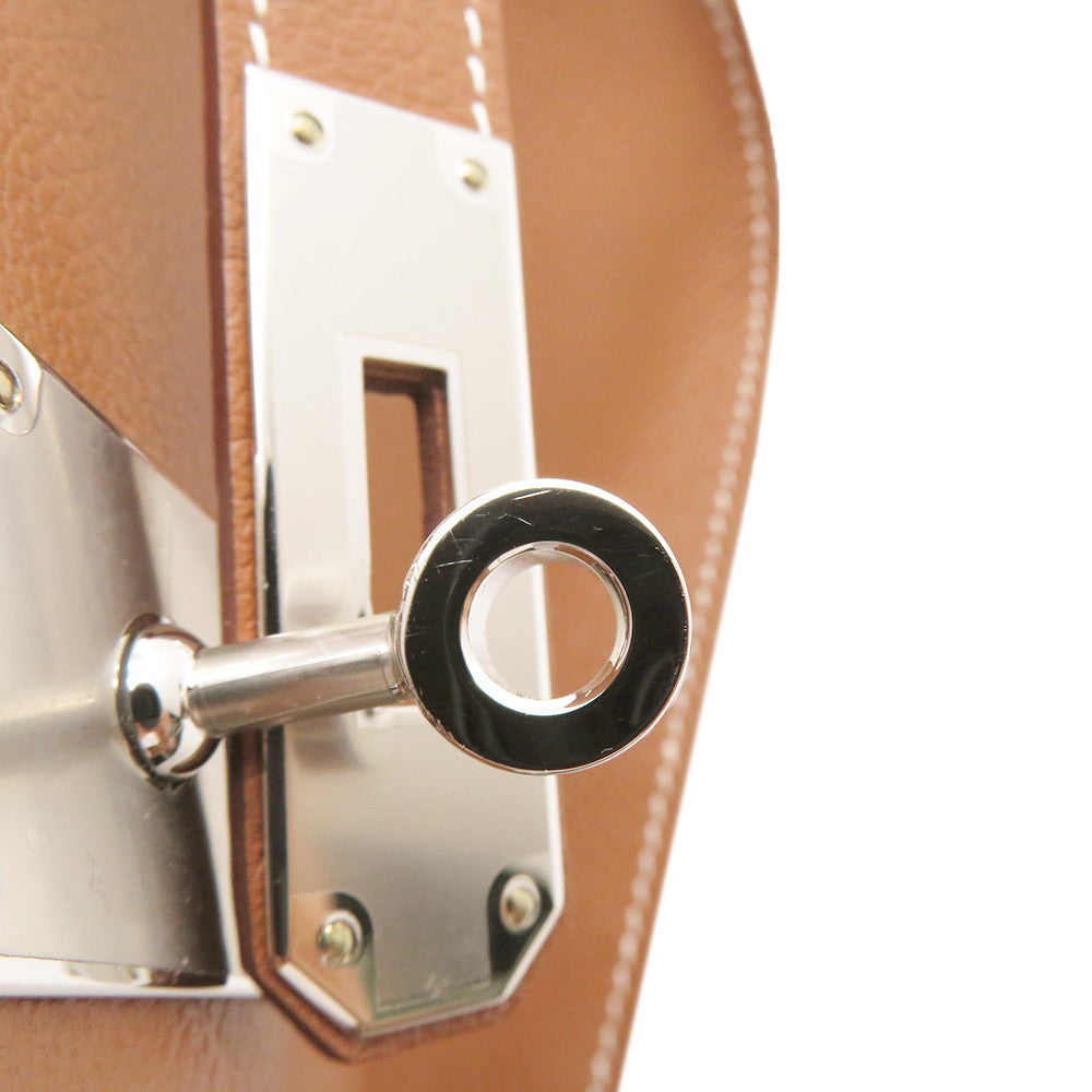 HERMES Jypsiere Gold Evercolor Size Mini