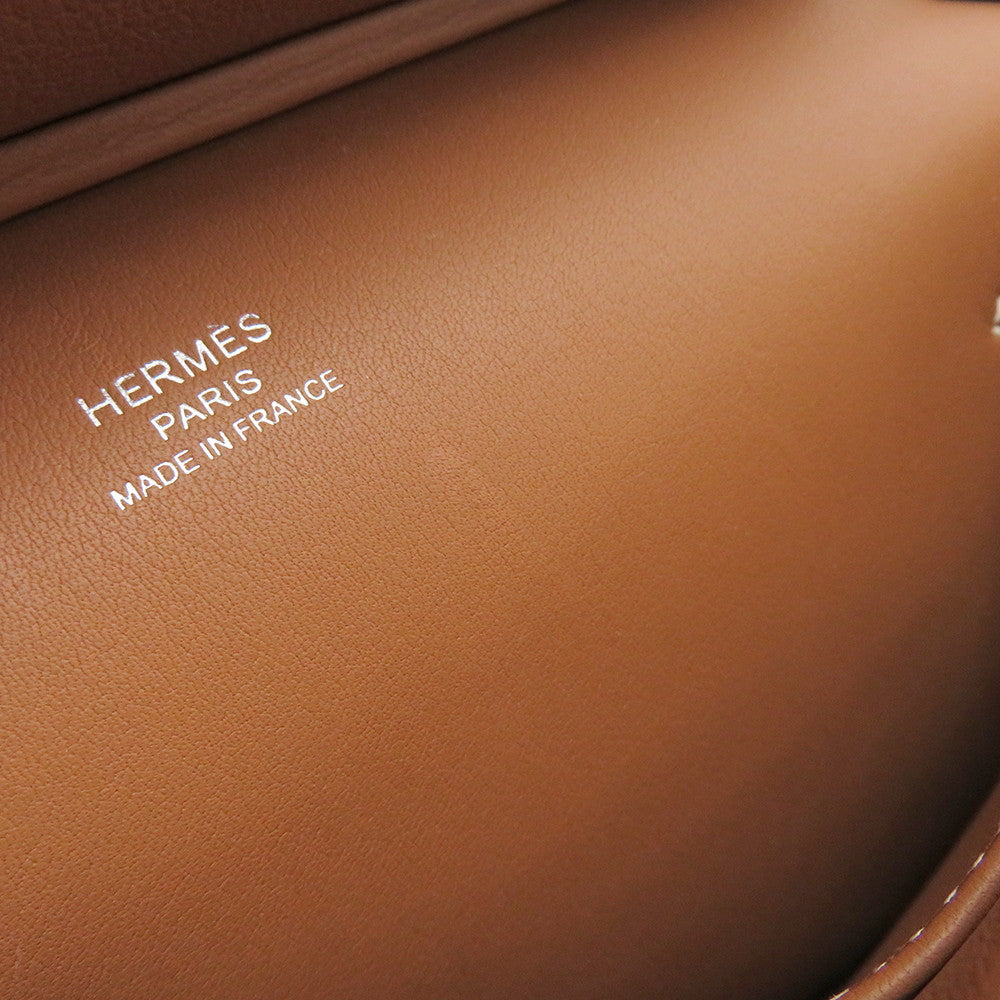 HERMES Jypsiere Gold Evercolor Size Mini