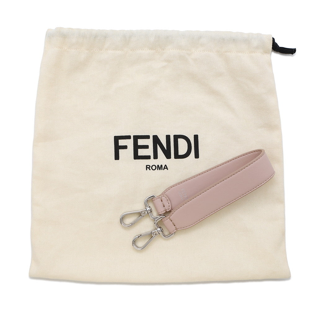 FENDI Montresor Shoulder Bag Studded Jasmin Flower8BS010 Leather Size Mini