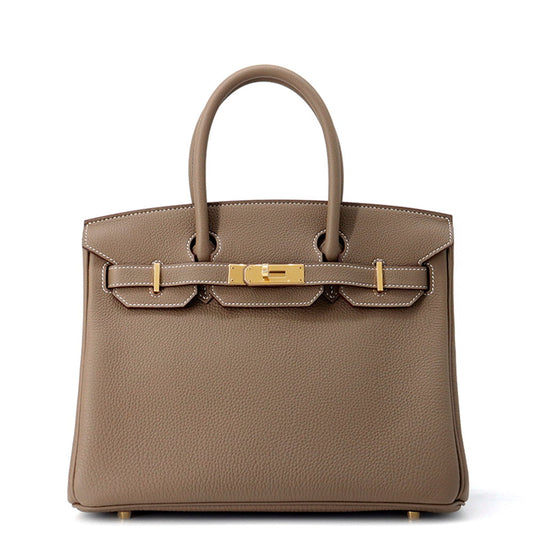 HERMES Birkin Etoupe Togo Leather Size 30