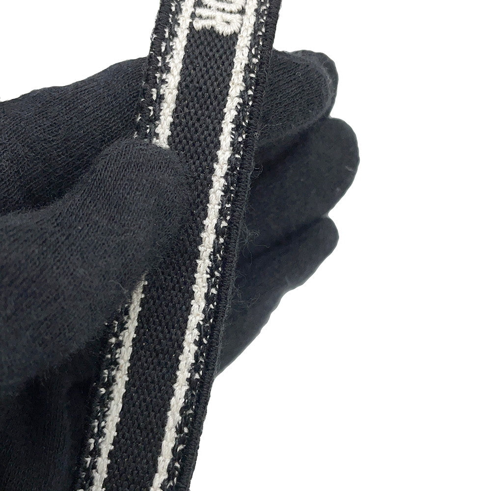 Dior Book Tote Mini Phone Bag Vertical Black/WhiteS5555CZAE Canvas