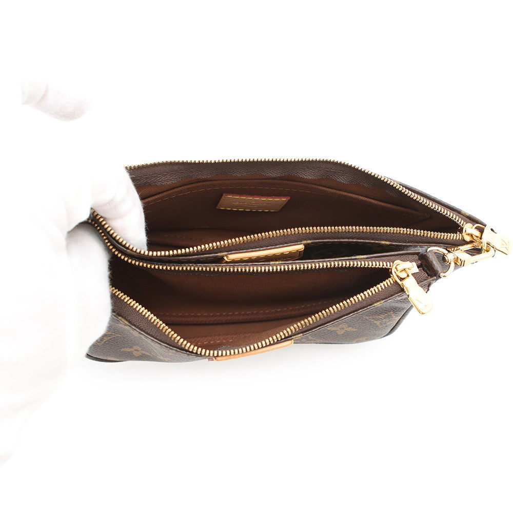 LOUIS VUITTON Multi Pochette Accessoires KhakiM44813 Monogram