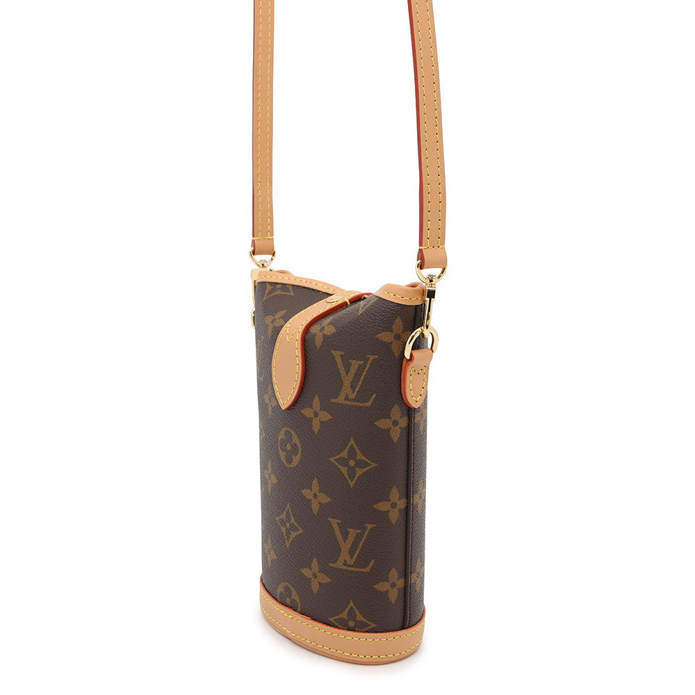 LOUIS VUITTON Fold Me Pouch BrownM80874 Monogram