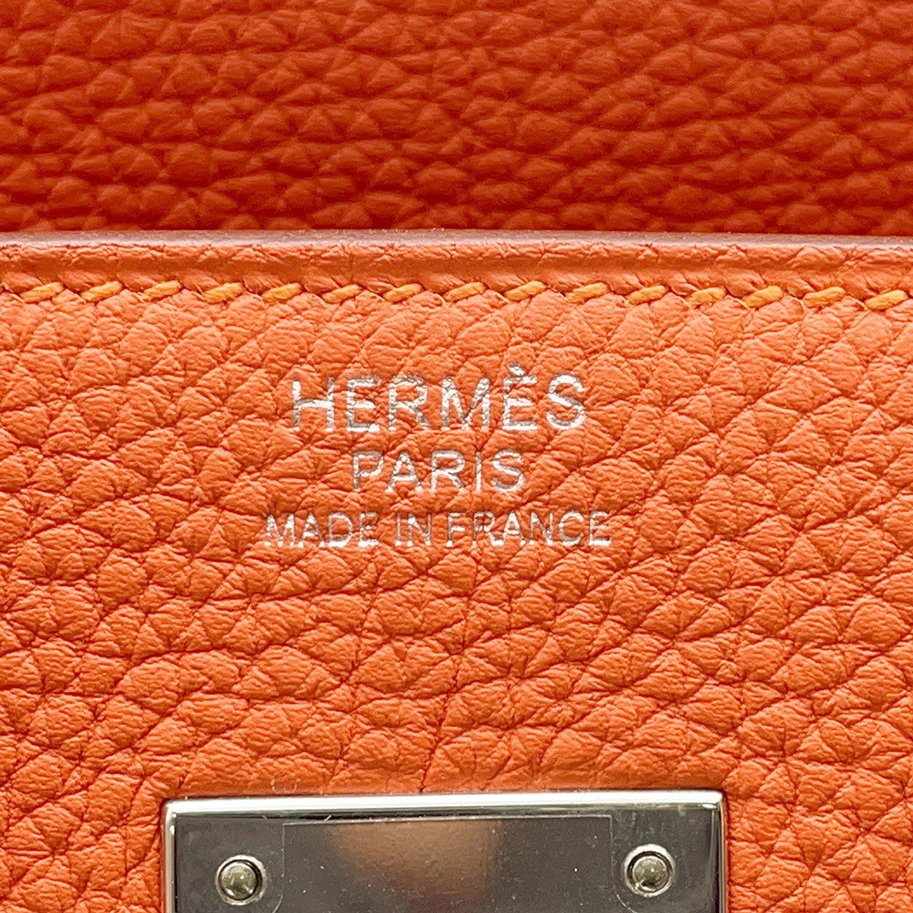 HERMES Birkin Feu Togo Leather Size 30