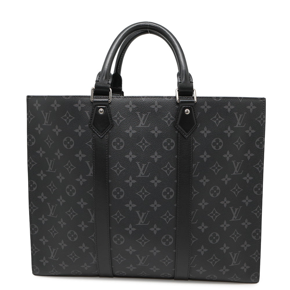 LOUIS VUITTON Sac Plat 24H NoirM47059 Monogram Eclipse