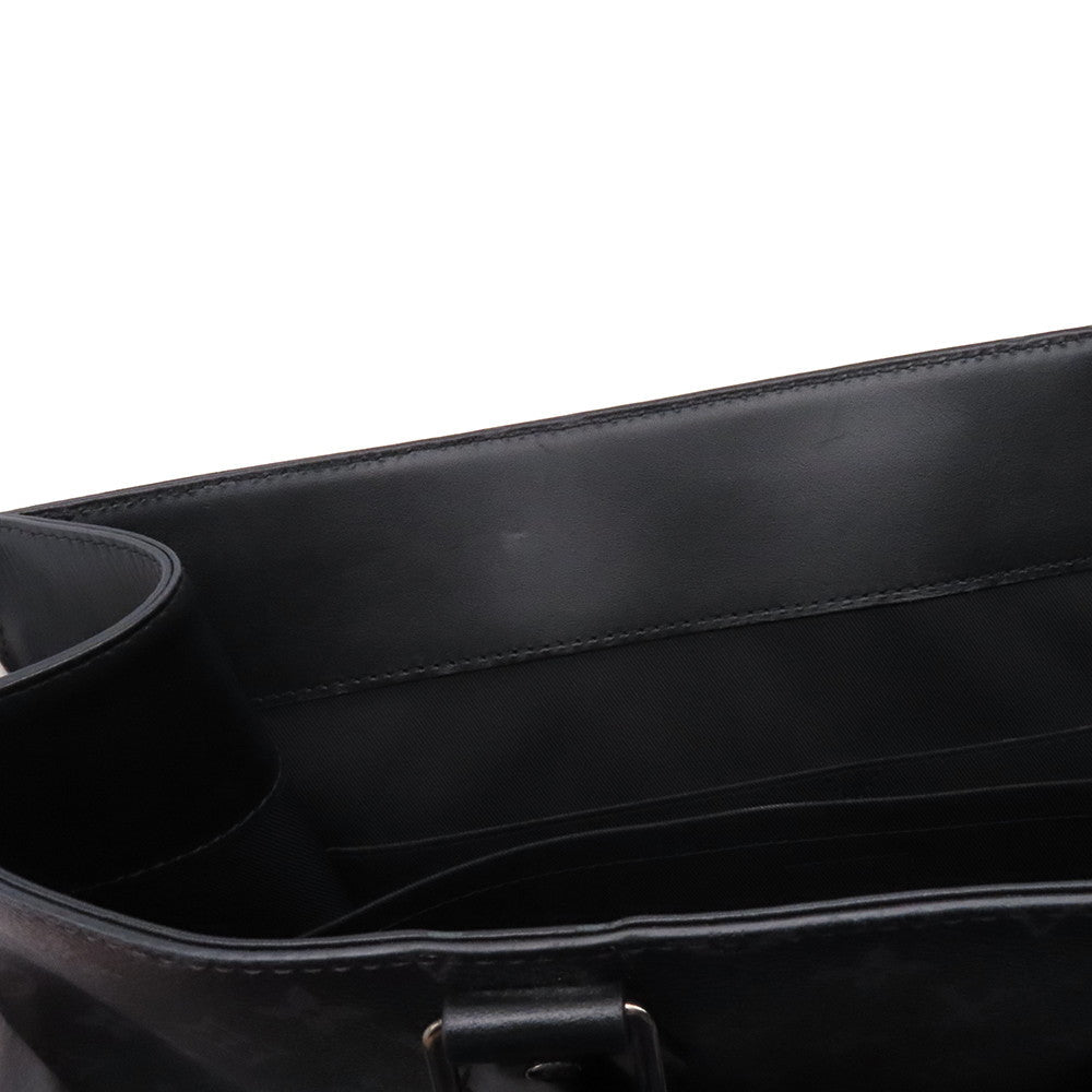 LOUIS VUITTON Sac Plat 24H NoirM47059 Monogram Eclipse